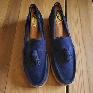 Jack Rogers Women's Hunley Suede Tassel‎ Loafer Flats- 9B